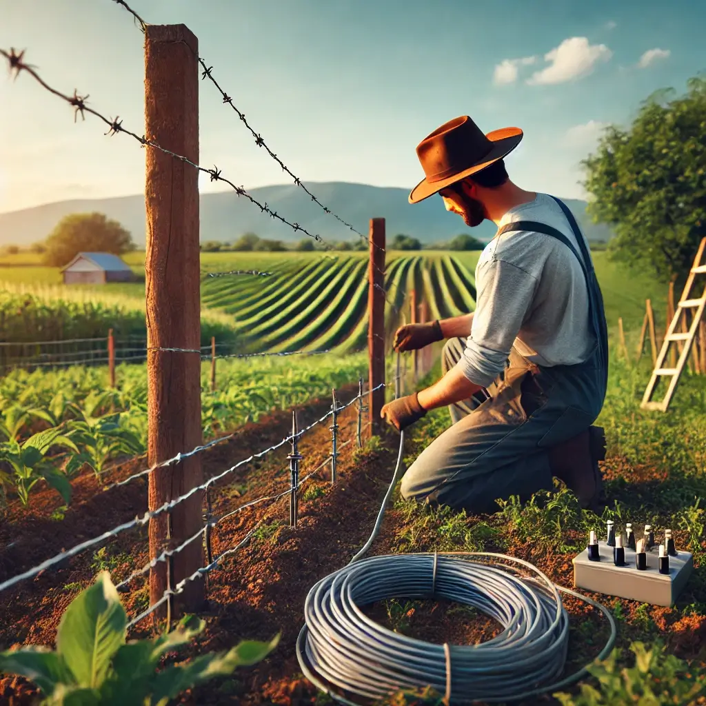 como instalar una cerca electrica