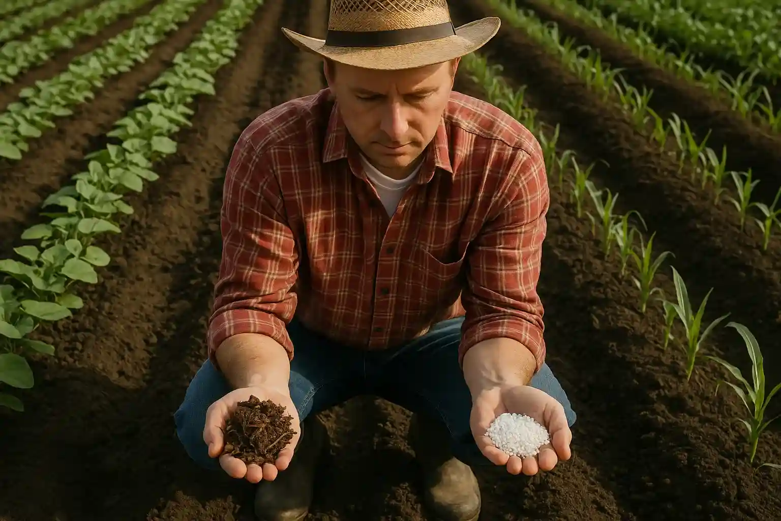 que son los fertilizantes organicos e inorganicos