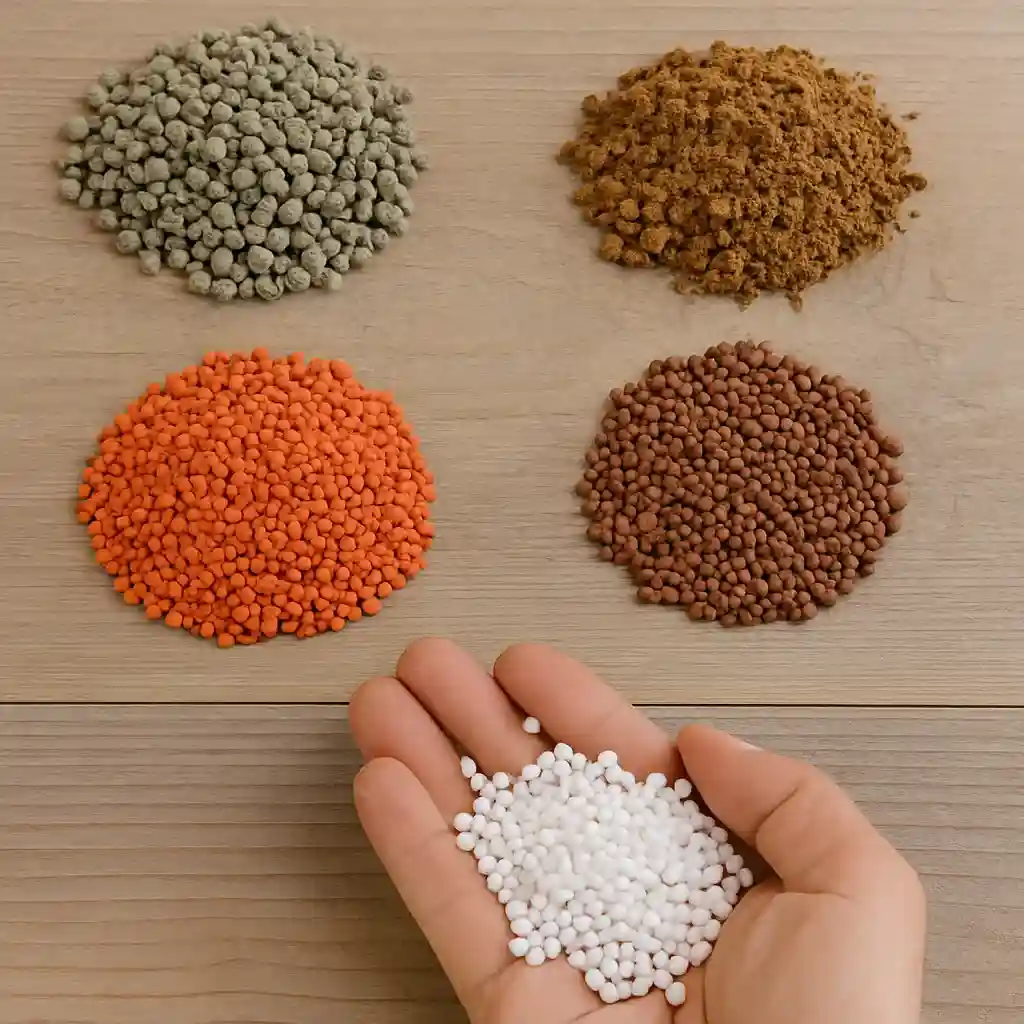 5 ejemplos de abonos inorganicos