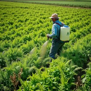 herbicida selectivo contra el helecho