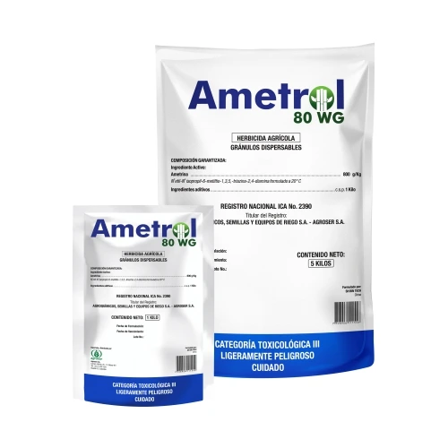 Herbicida ametrol 80 Wg
