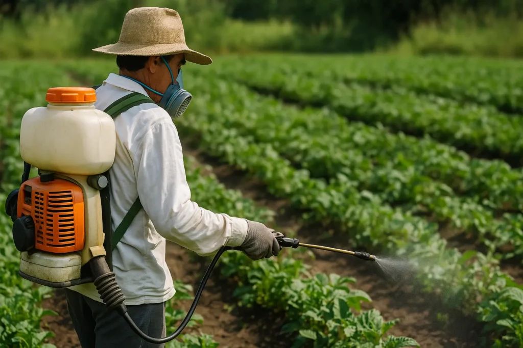Herbicidas Orgánicos, el Poder de la Naturaleza para el Control de Malezas aplicacion de herbicidas con mochila