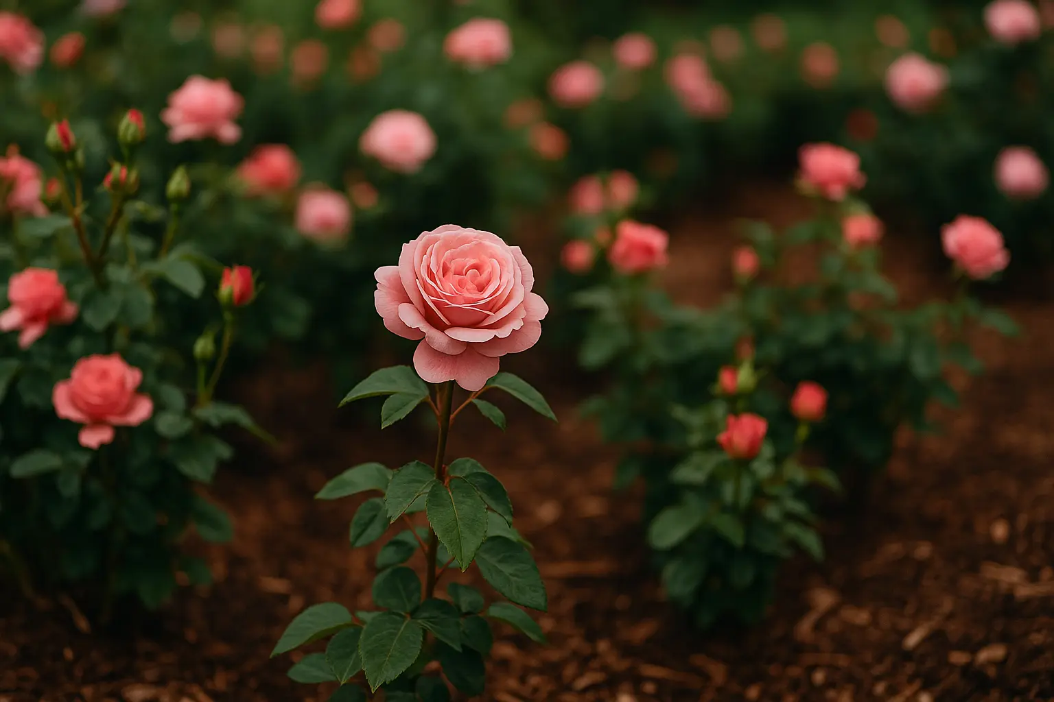 como cuidar una planta de rosas