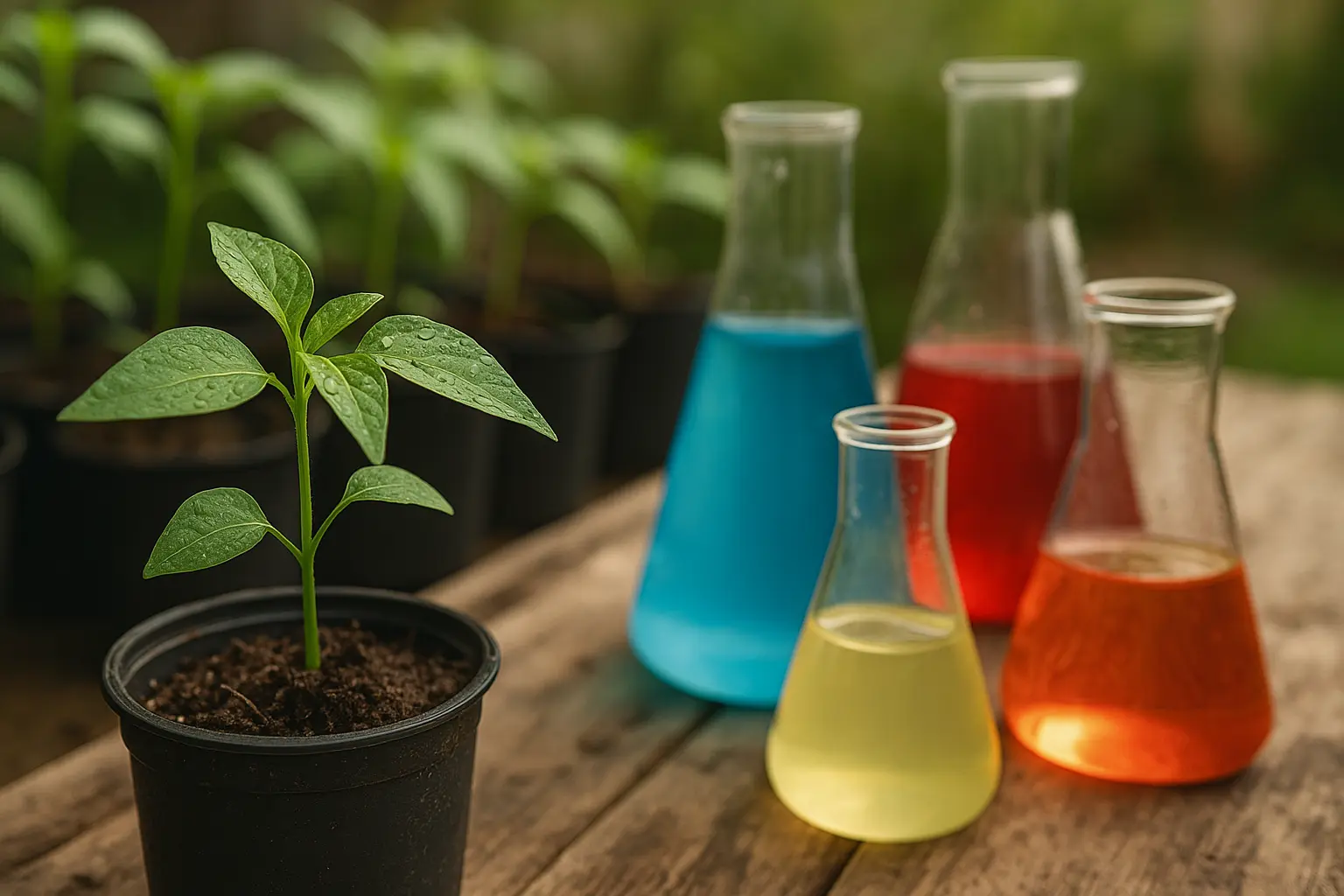 inhibidores de crecimiento en plantas