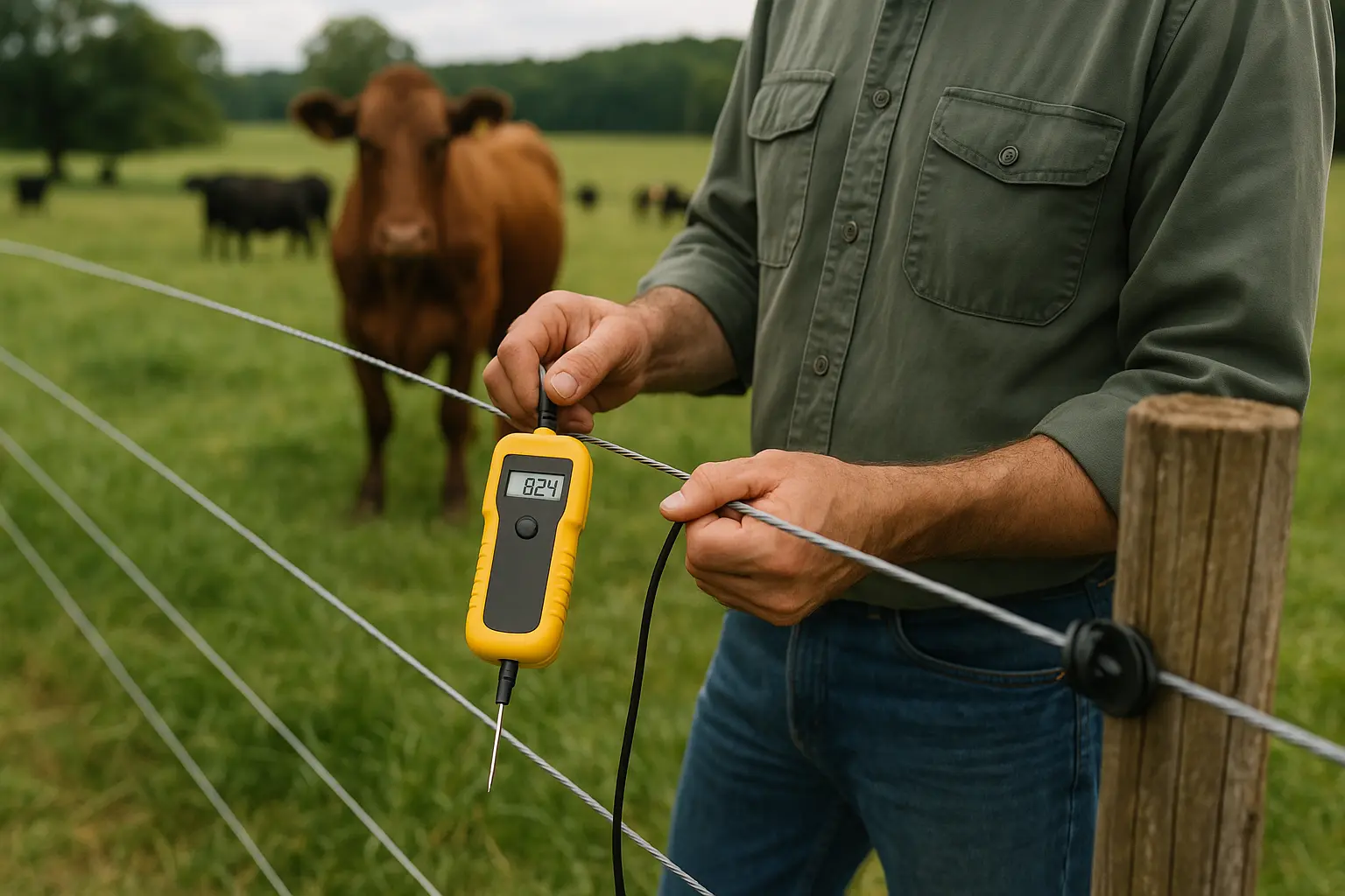 Agroenlace Blog como probar una cerca electrica para ganado