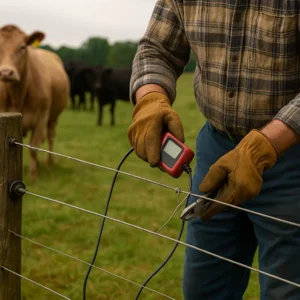 como reparar cerca electrica para ganado​