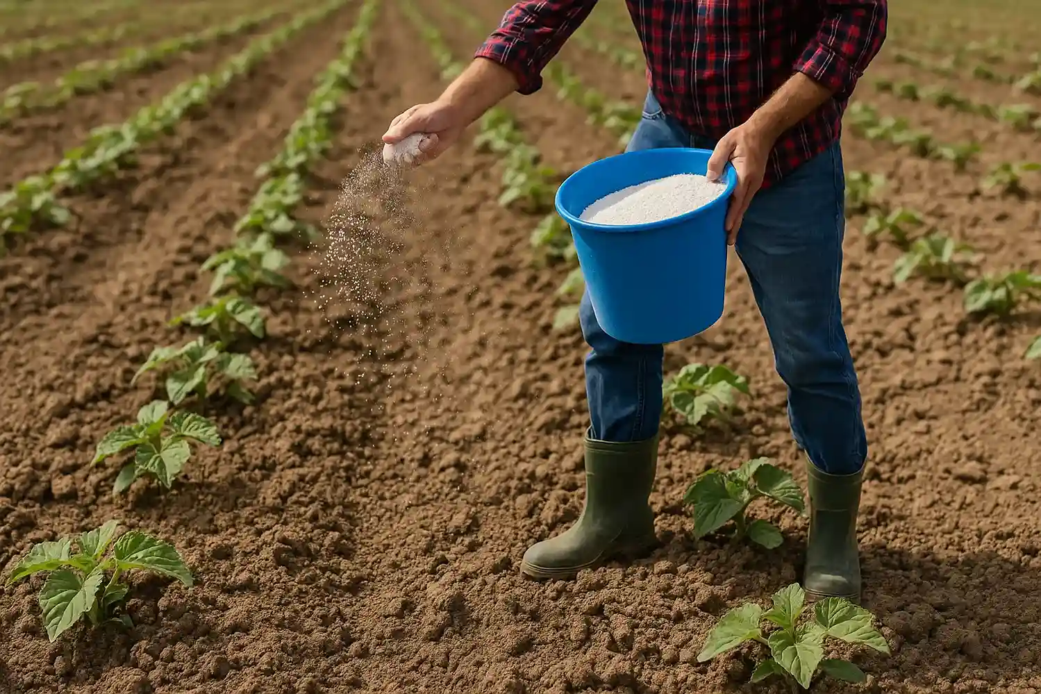 Agroenlace Blog como se aplica el yeso agricola
