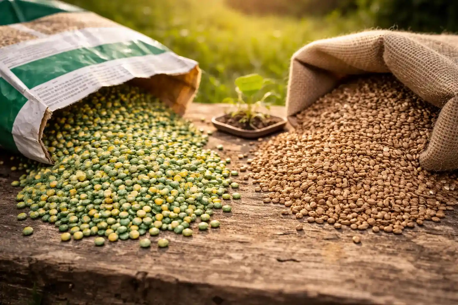 Agroenlace Blog Semillas listas para siembra en huerto: guía semillas híbridas vs tradicionales (rendimiento vs guardar semilla).