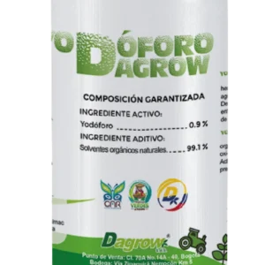 Yodóforo desinfectante agrícola biodegradable