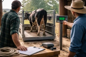 Comparativa técnica de básculas ganaderas de plataforma, cepo y barras para definir la capacidad de carga ideal y evitar sobrecostos en la finca.