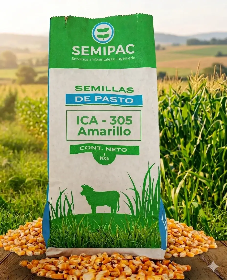 Semilla de Maíz ICA V-305 Amarillo Semillas de Pasto ICA 305 AMARILLO.