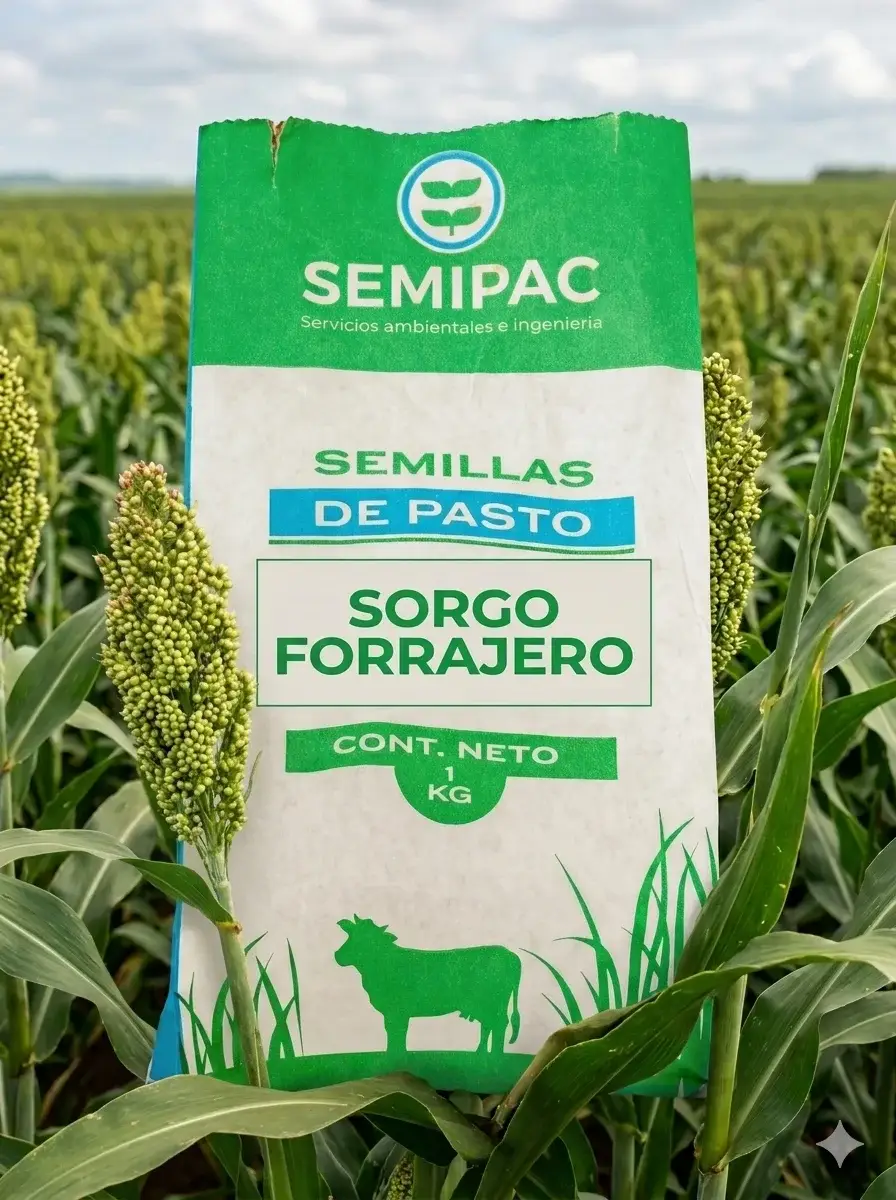 Semilla de Sorgo Forrajero Pascuero Semillas de Pasto SORGO FORRAJERO.