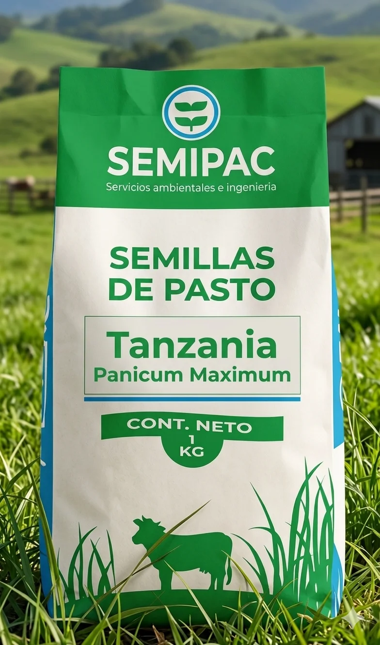 Semilla de Pasto Tanzania Panicum Maximum Semillas de Pasto TAZANIA PANICUM
