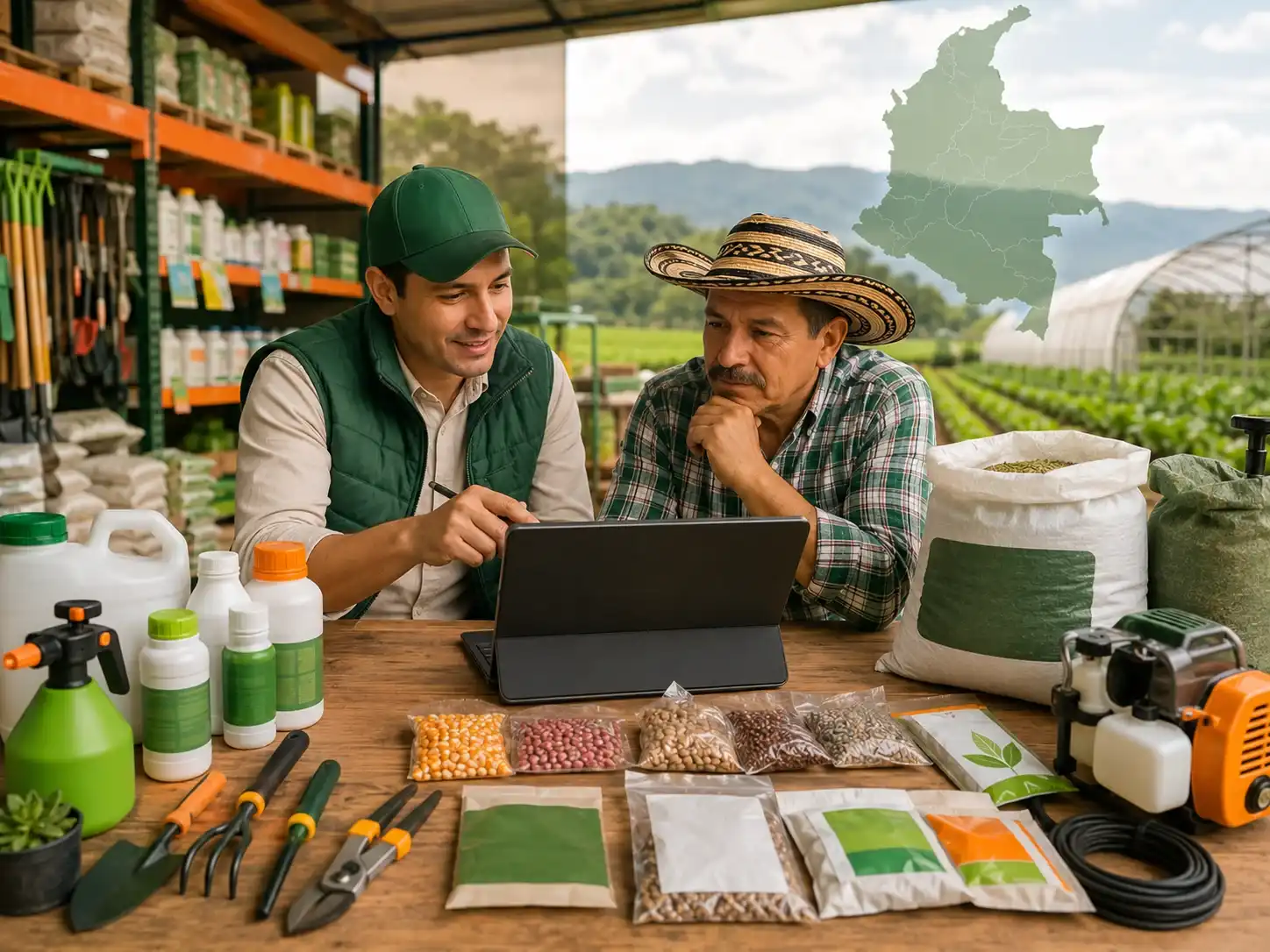 Mejores tiendas agrícolas en Colombia